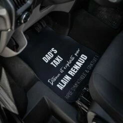 Tapis Voiture Personnalisé Avec 5 Lignes