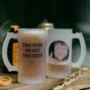 Chope De Bière Personnalisée Avec Photo Et Texte