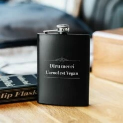 Flasque Personnalisée Avec Texte