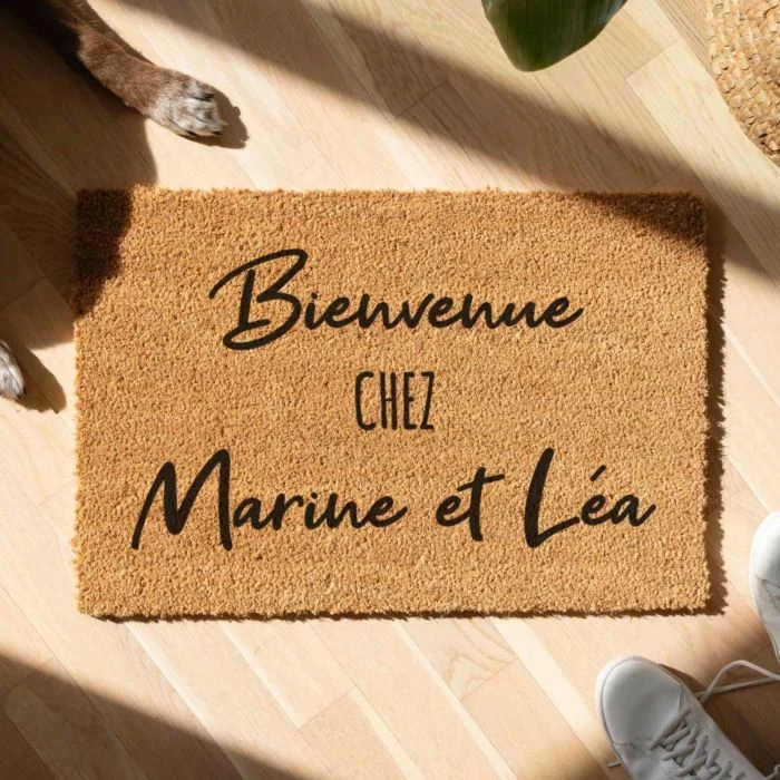 Paillasson Personnalisé Coco Avec Texte