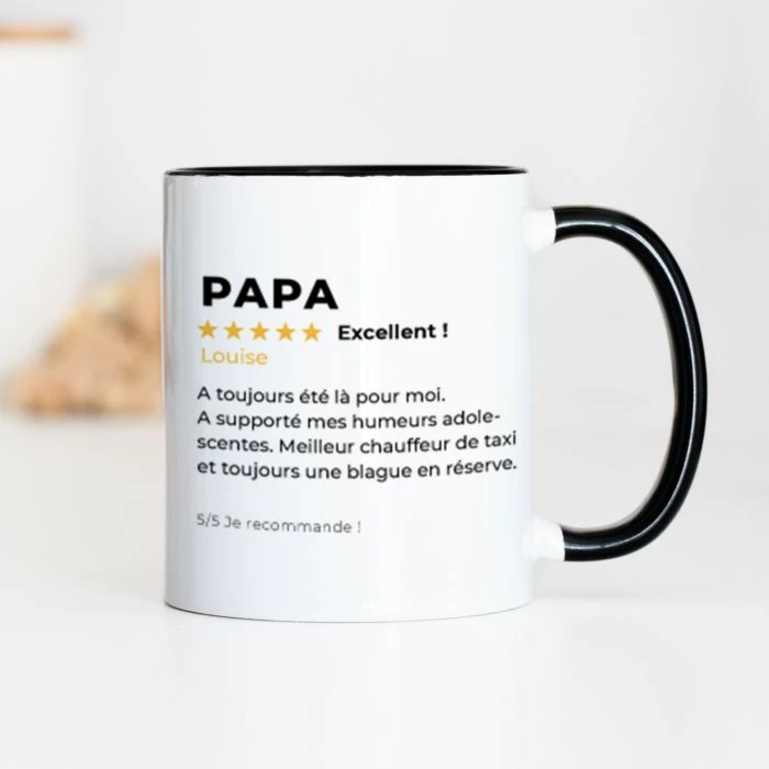 Tasse Personnalisée Avec Avis Client