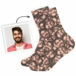 Chaussettes Personnalisées Visage