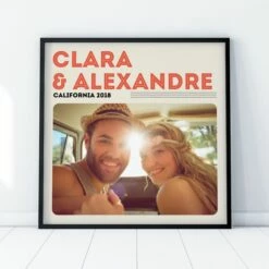 Poster Personnalisé - Pochette Vinyle