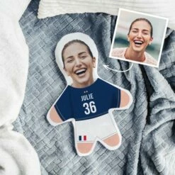 Coussin Mini Moi Maillot De Foot